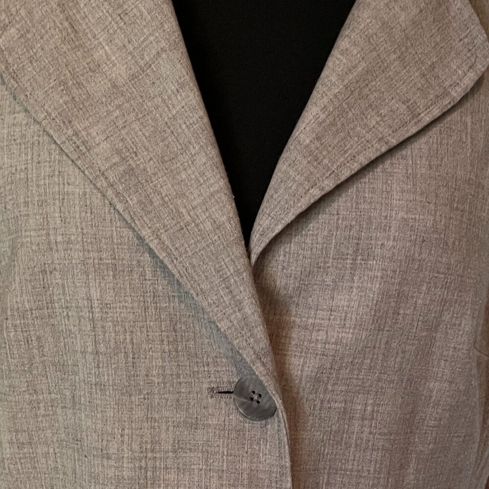 Charter Club light grey blazer Size 16